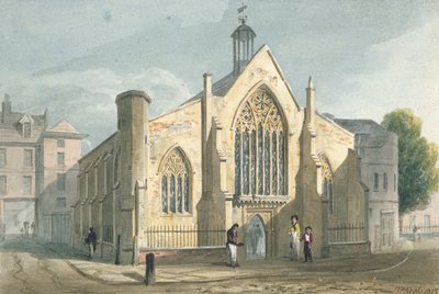 Niederländische Kirche, Austin Friars, 1815 von John Preston Neale